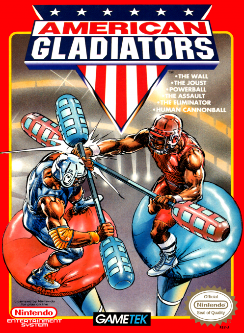 American Gladiators box art