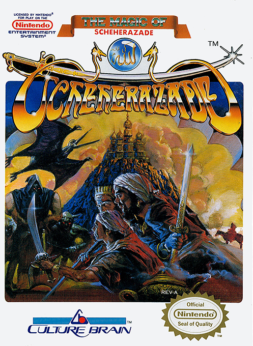 Magic Of Scheherazade, The box art