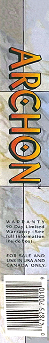 Archon — box-2D-side (US)