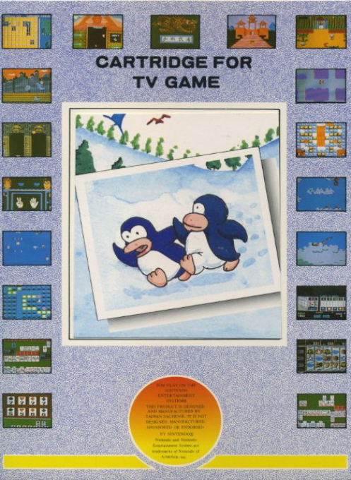 Arctic Adventure - Penguin And Seal — box-2D (TW)