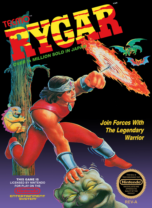 Rygar box art