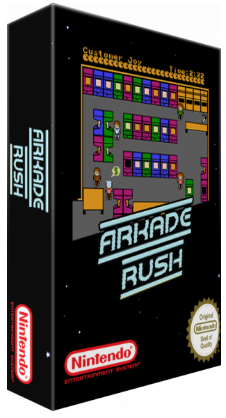 Arkade Rush — box-3D (SS)