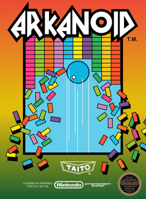 Arkanoid box art