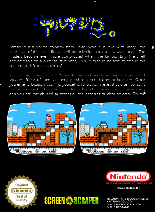 Armadillo — box-2D-back (SS)