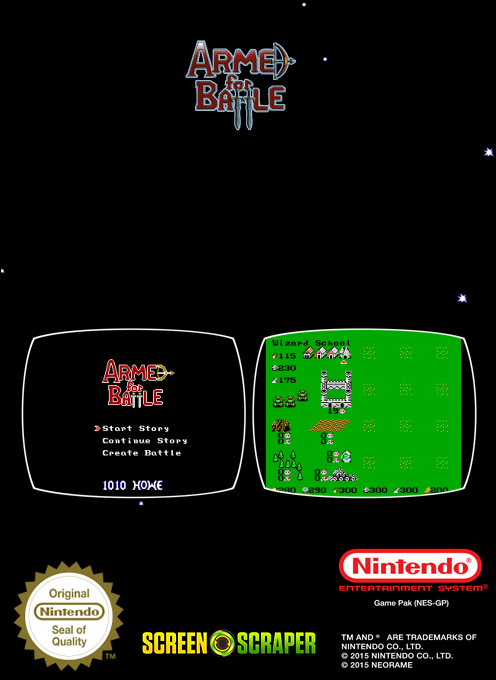 Armed for Battle — box-2D-back (SS)