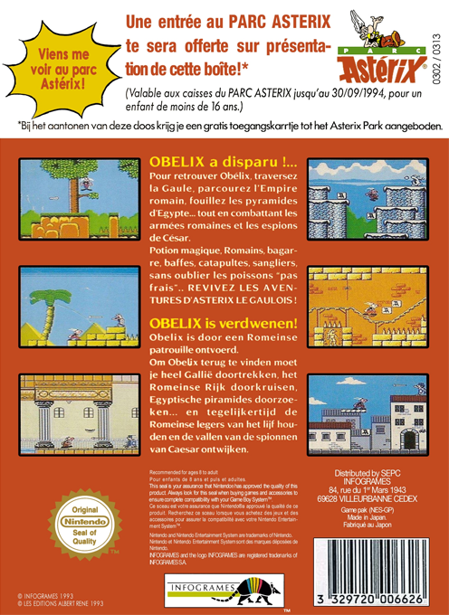 Astérix — box-2D-back (EU)