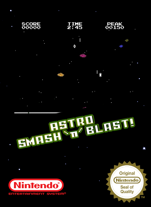 Astro Smash 'n' Blast! box art