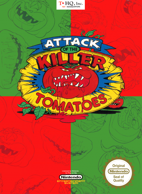 Attack Of The Killer Tomatoes — box-2D (EU)