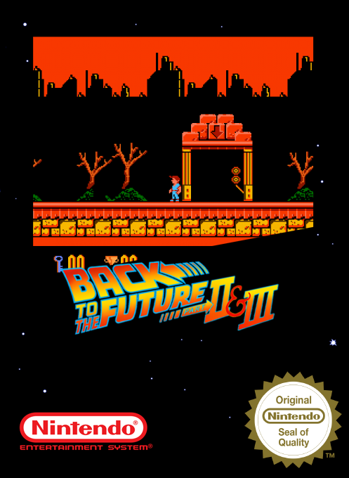 Back To The Future Part 2 And 3 — box-2D (SS)