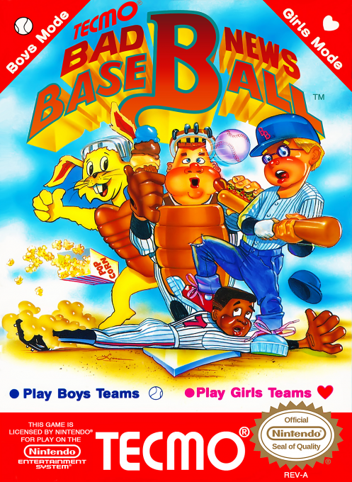 Bad News Baseball box art