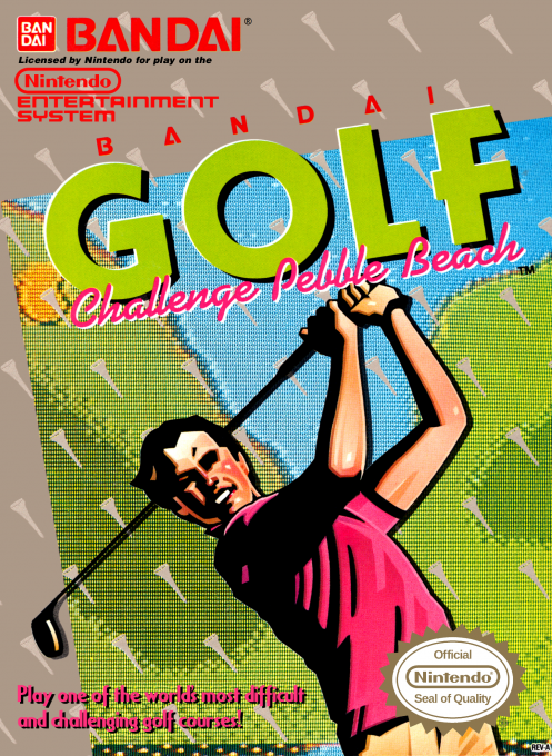 Bandai Golf - Challenge Pebble Beach box art
