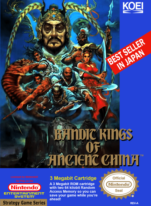 Bandit Kings Of Ancient China box art