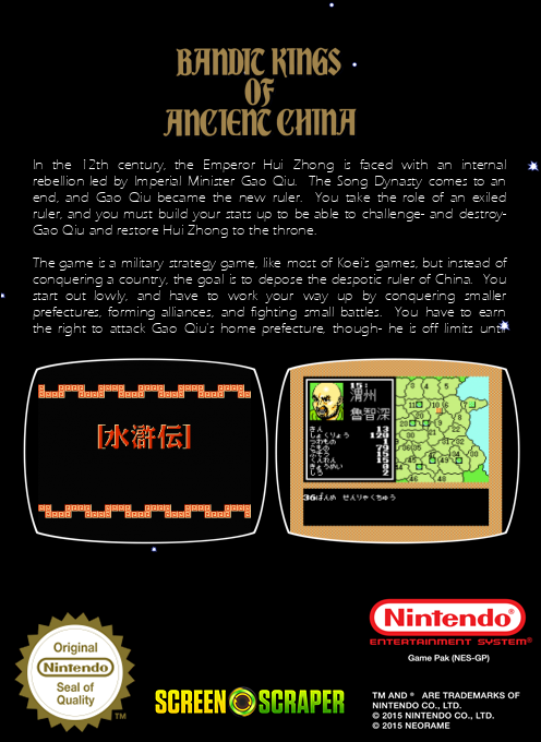 Bandit Kings Of Ancient China — box-2D-back (SS)