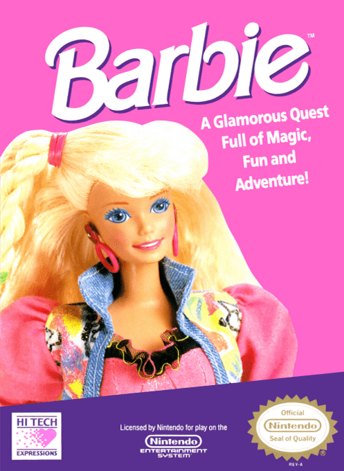 Barbie box art
