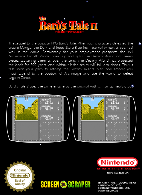 Bard's Tale 2 - The Destiny Knight, The — box-2D-back (SS)