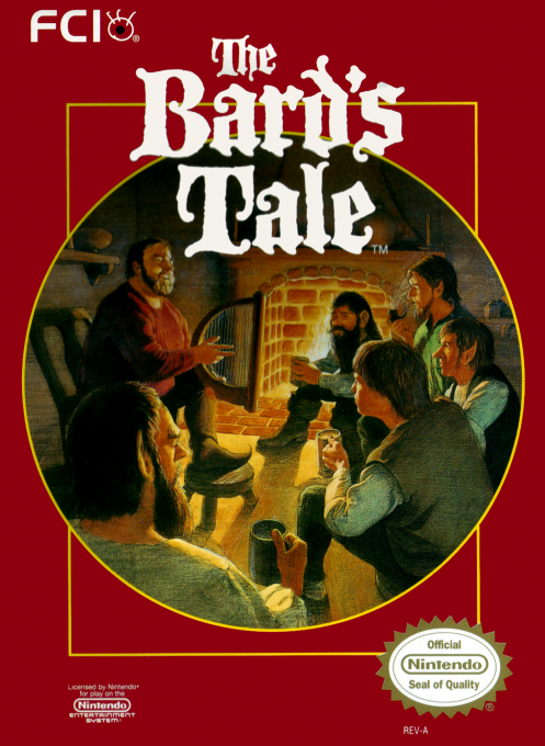 Bard's Tale, The box art