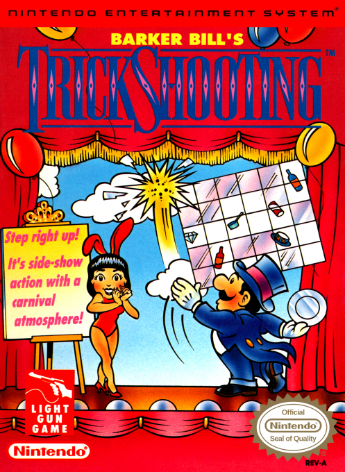 Barker Bill's Trick Shooting box art