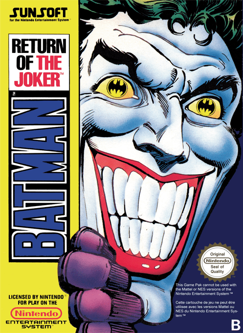 Batman - Return Of The Joker — box-2D (EU)