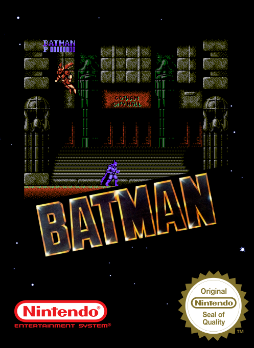 Batman - The Video Game — box-2D (SS)