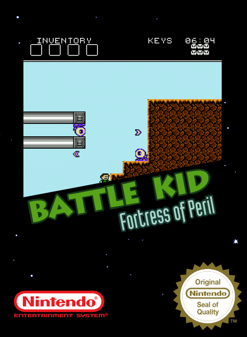 Battle Kid - Fortress Of Peril — box-2D (SS)