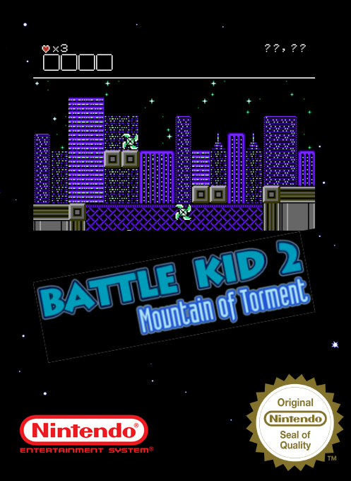 Battle Kid 2 - Mountain Of Torment — box-2D (SS)
