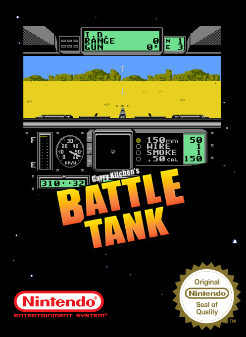 Garry Kitchen's Battletank — box-2D (SS)
