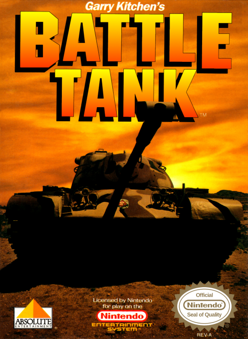 Garry Kitchen's Battletank box art