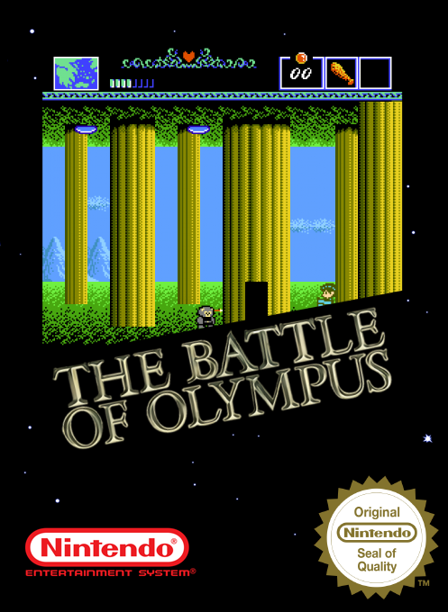 Battle Of Olympus, The — box-2D (SS)