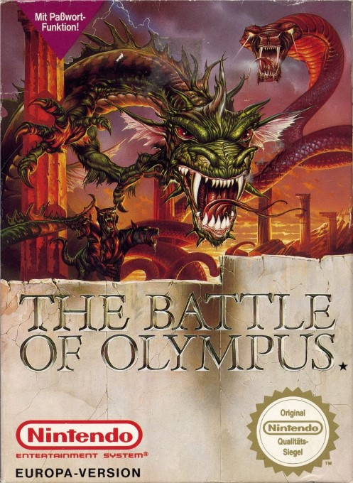 Battle Of Olympus, The — box-2D (DE)