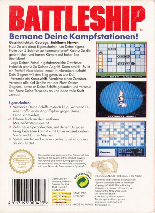 Battleship — box-2D-back (DE)