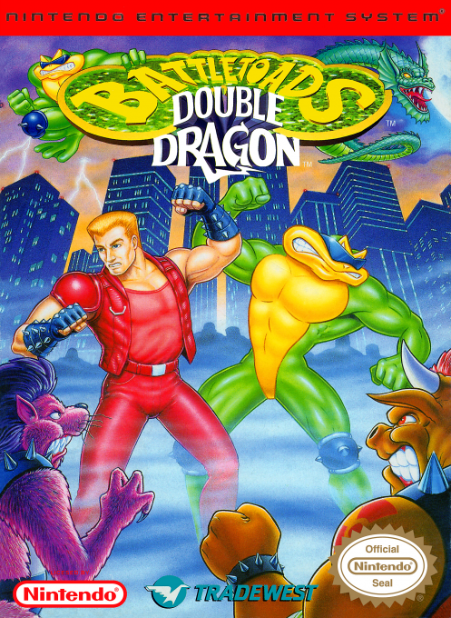Battletoads And Double Dragon box art