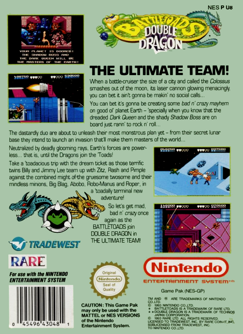 Battletoads And Double Dragon — box-2D-back (EU)