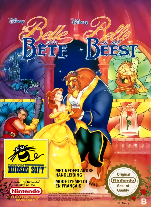 Disney's Beauty And The Beast box art