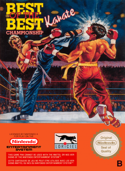 Best Of The Best - Championship Karate — box-2D (EU)