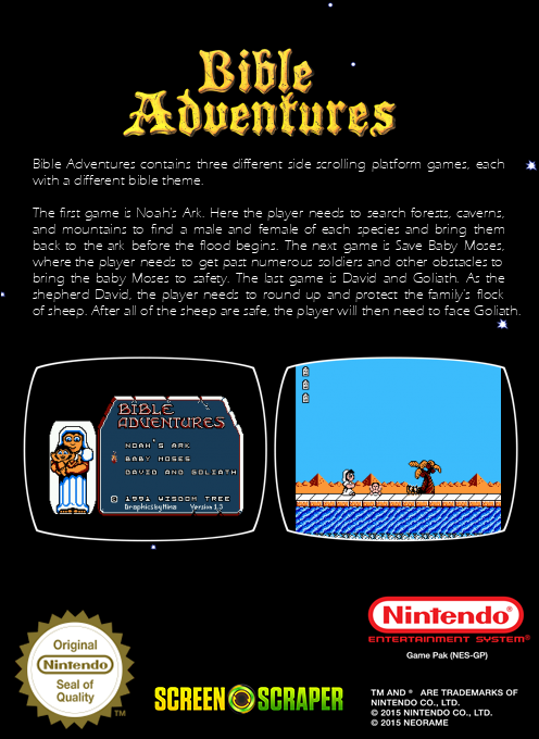 Bible Adventures — box-2D-back (SS)