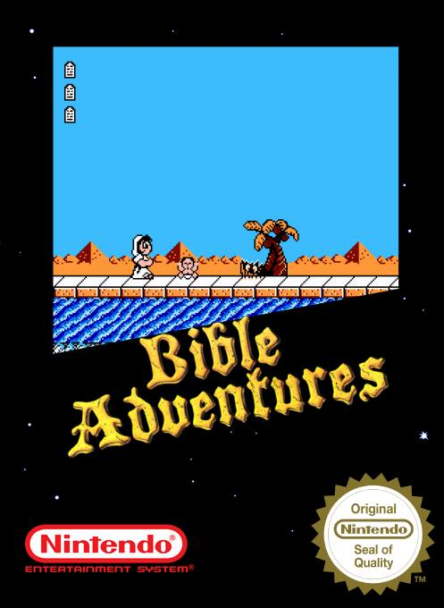 Bible Adventures — box-2D (SS)