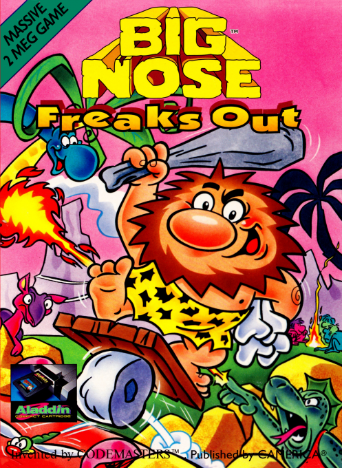 Big Nose Freaks Out box art