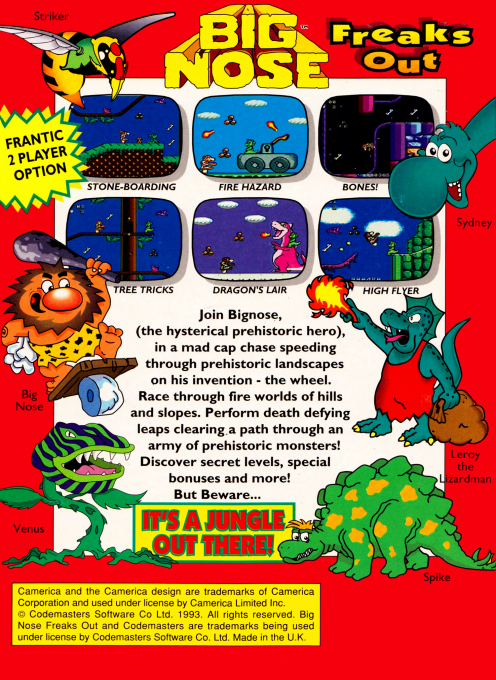 Big Nose Freaks Out — box-2D-back (US)