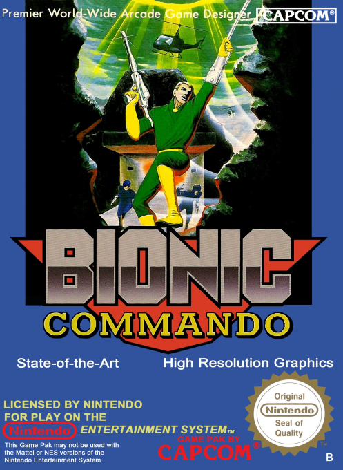 Bionic Commando — box-2D (EU)