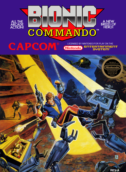 Bionic Commando box art
