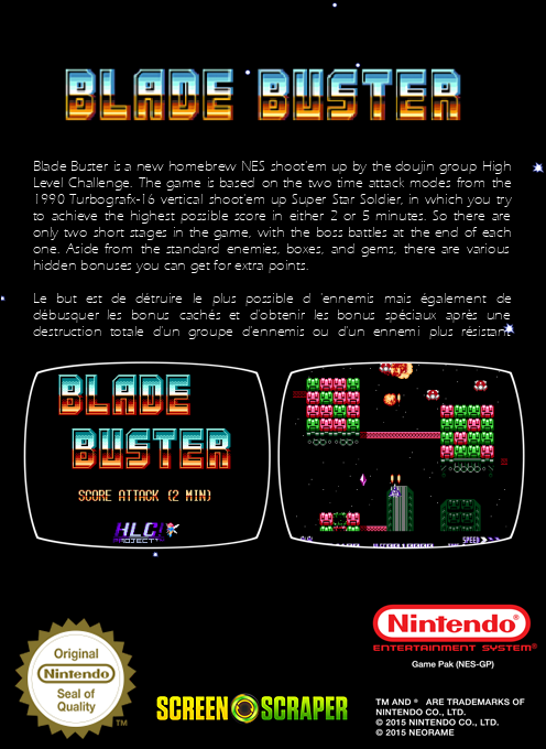Blade Buster — box-2D-back (SS)