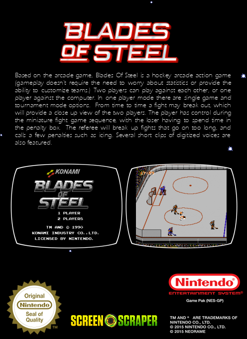 Blades Of Steel — box-2D-back (SS)