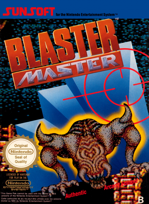 Blaster Master — box-2D (EU)