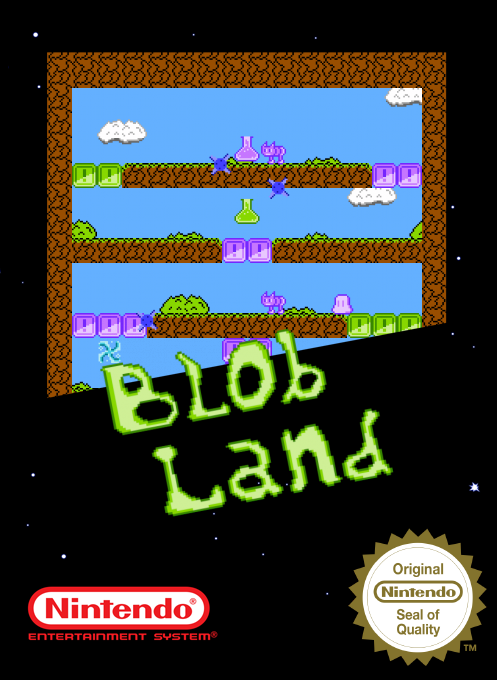Blob Land box art