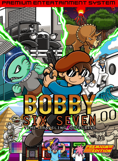 Bobby Six Seven : Time Traveling Detective box art