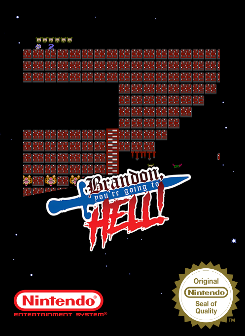 Brandon, You're Going to Hell! — box-2D (SS)