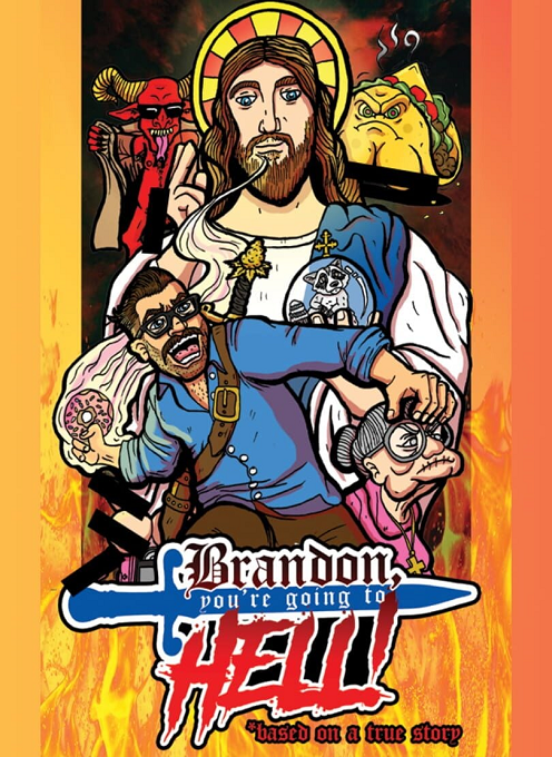 Brandon, You're Going to Hell! box art