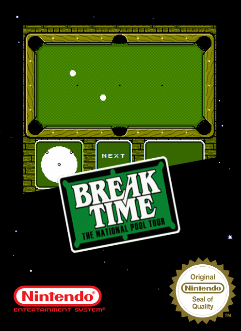 Break Time - The National Pool Tour — box-2D (SS)