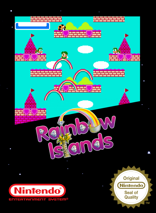 Rainbow Islands — box-2D (SS)