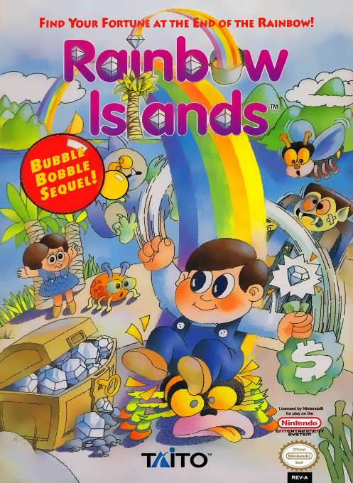 Rainbow Islands box art